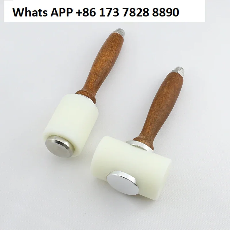 Nylon leather carving hammer, wooden handle vertical hammer, handmade DIY leather cutting and punching
Nylon leather carving hammer, wooden handle vertical hammer, handmade DIY leather cutting and punching