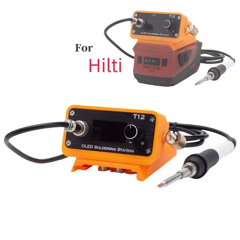 FOR Hilti 22v Lithium 70W Cordless Soldering Iron Station Battery Powered for Battery(Battery Not Included)
FOR Hilti 22v Lithium 70W Cordless Soldering Iron Station Battery Powered for Battery(Battery Not Included)