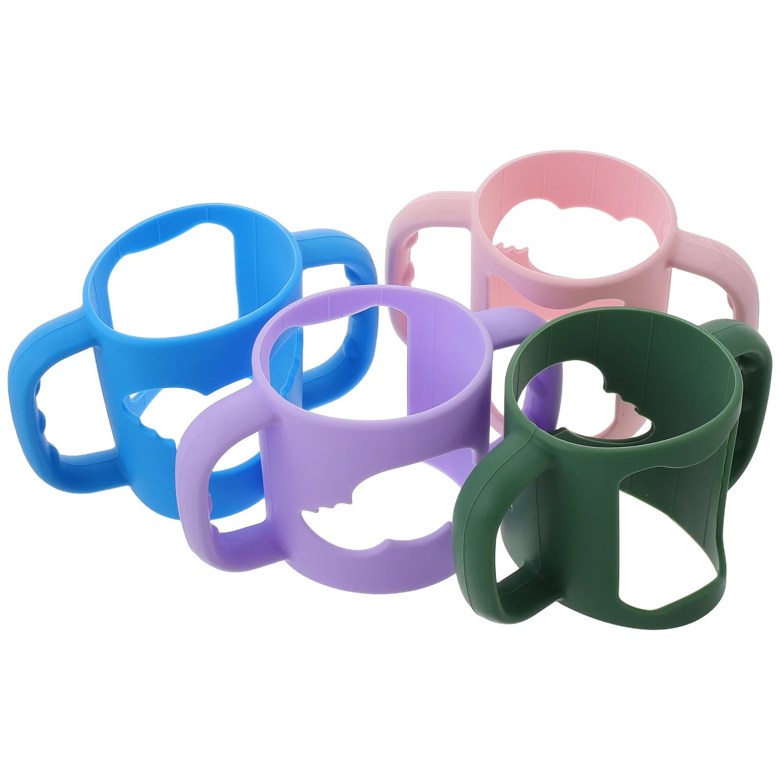 4 Pcs Bottle Handle Carry Strap for Water Brewing Device Baby Handles with Silicone Opener Feeding Silica Gel Holder
4 Pcs Bottle Handle Carry Strap for Water Brewing Device Baby Handles with Silicone Opener Feeding Silica Gel Holder