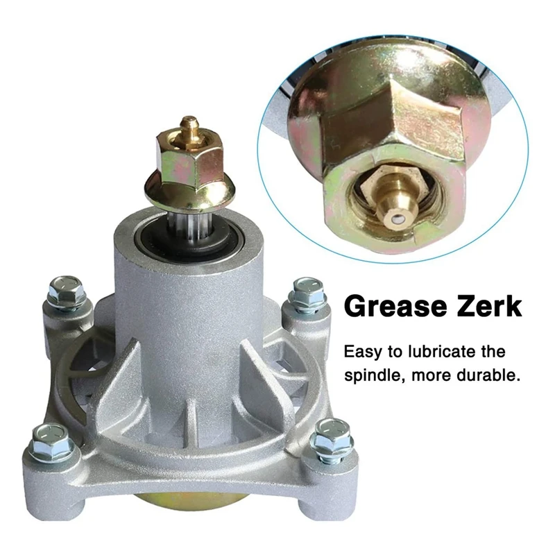 Spindle Assembly Mower Spindle Assembly for AYP 174356 174358 532174356 587125201 532174358 Z246 GTH2548 AYP 48 inch Decks
Spindle Assembly Mower Spindle Assembly for AYP 174356 174358 532174356 587125201 532174358 Z246 GTH2548 AYP 48 inch Decks