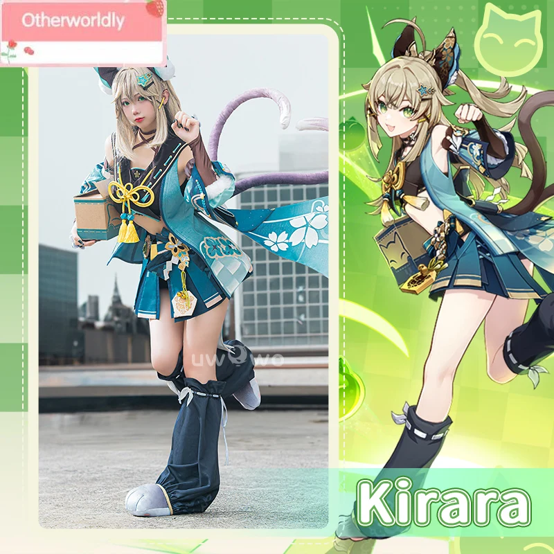 Костюм для косплея только XL XXL Kirara, одежда для косплея геншина с кошачьими ушками, наряд иназума для девушек
Костюм для косплея только XL XXL Kirara, одежда для косплея геншина с кошачьими ушками, наряд иназума для девушек