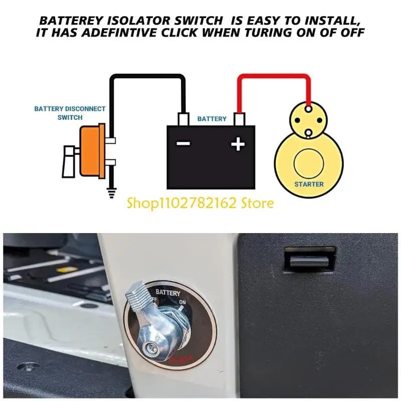 547B 200A Car Battery Switch DC12V Disconnecter Power Isolator Cut Off Rally Switch
547B 200A Car Battery Switch DC12V Disconnecter Power Isolator Cut Off Rally Switch