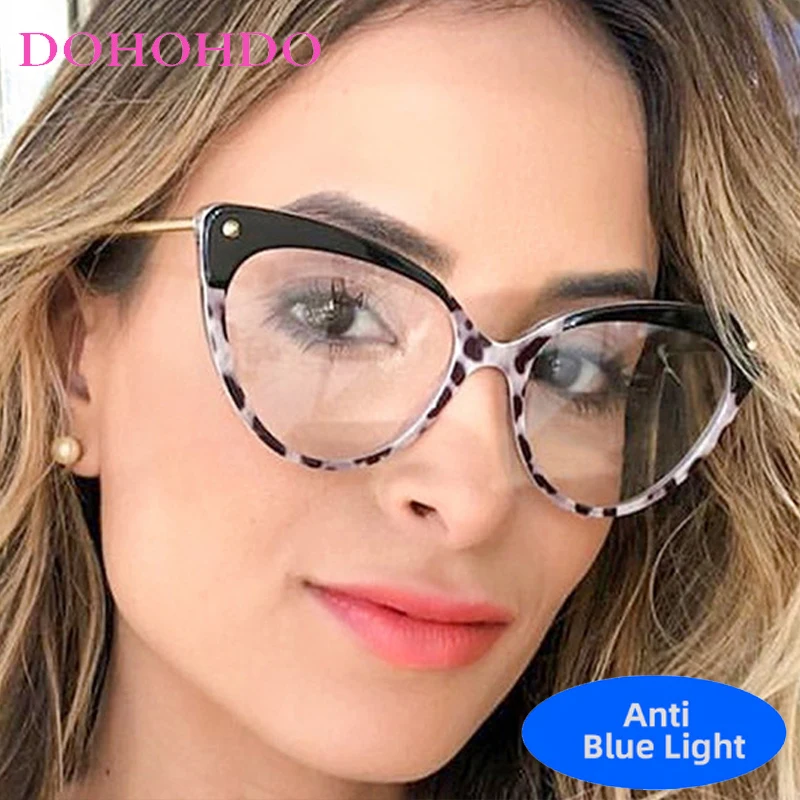 Vintage Metal Cat Eye TR90 Eyeglasses Computer Office Work Women Man Luxury Brand Optical Anti-Blue Light Glasses Lentes Очки
Vintage Metal Cat Eye TR90 Eyeglasses Computer Office Work Women Man Luxury Brand Optical Anti-Blue Light Glasses Lentes Очки