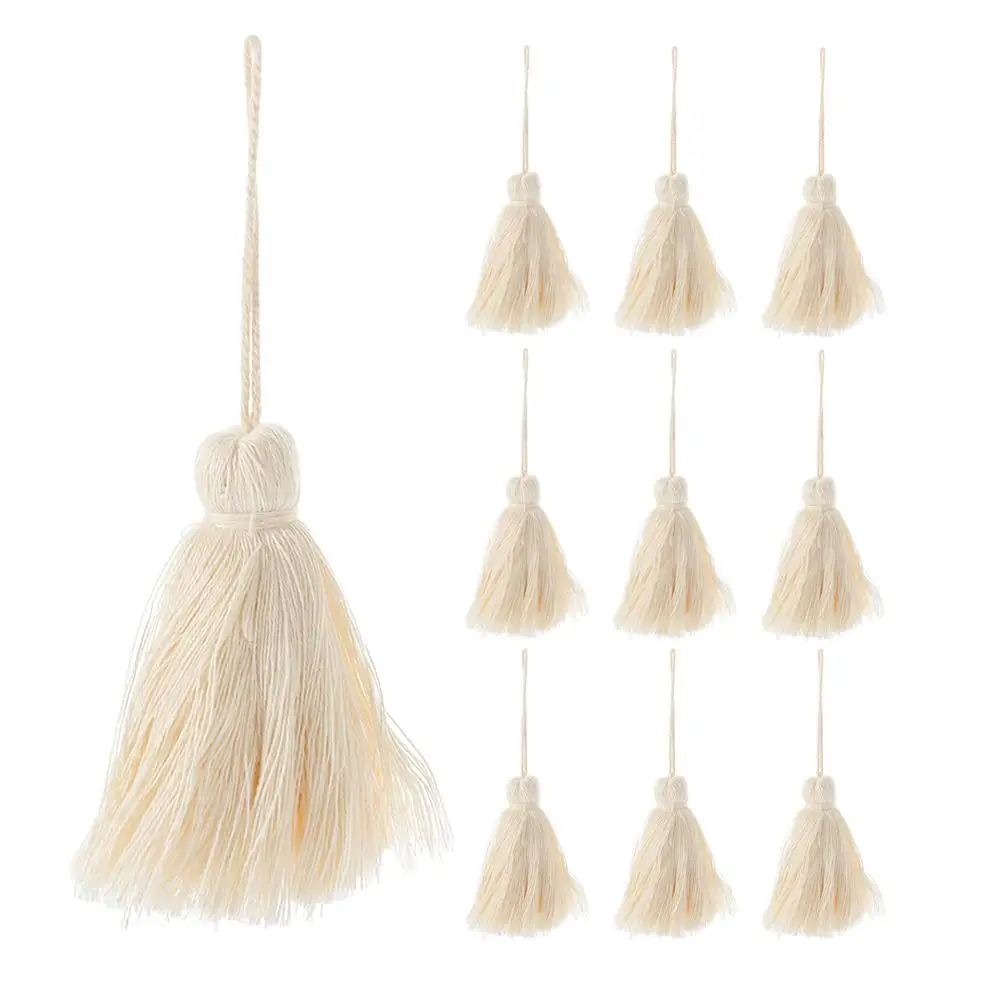 10 Pcs Decoration Fringe Handwoven Cotton For Crafts Key Chain Accessories Curtain Key Chain Bag Hanging Accessories
10 Pcs Decoration Fringe Handwoven Cotton For Crafts Key Chain Accessories Curtain Key Chain Bag Hanging Accessories