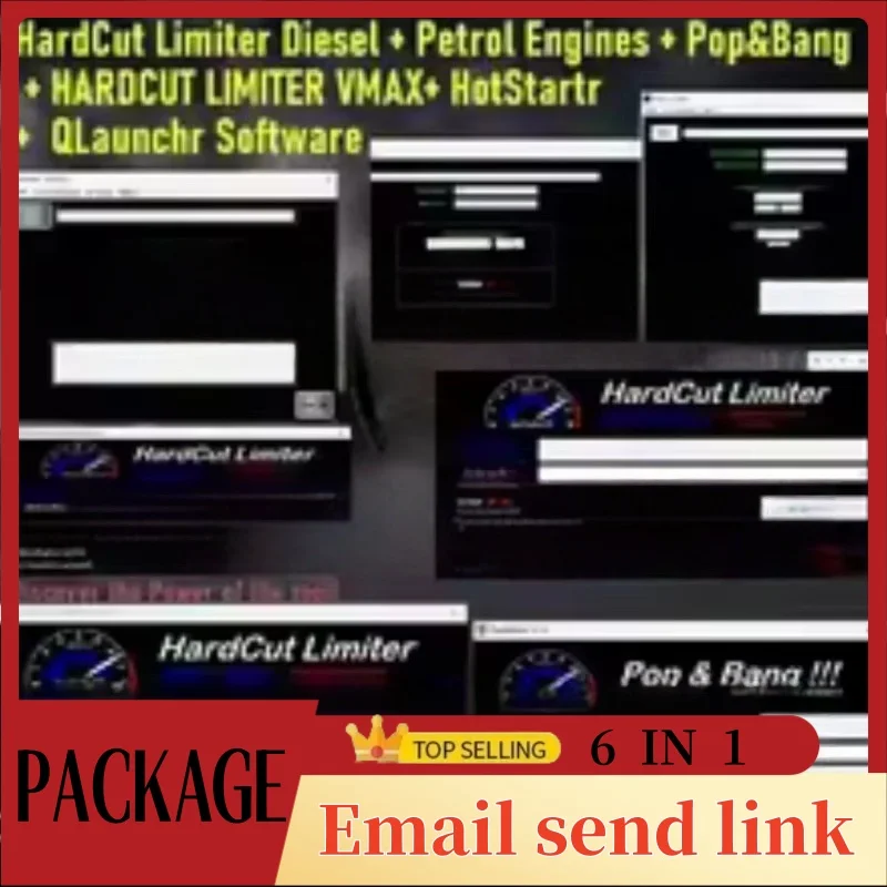New 6 in 1 package HardCut Limiter Diesel + Petrol Engines + Pop&Bang + HARDCUT LIMITER VMAX+ HotStartr + QLaunchr Software
New 6 in 1 package HardCut Limiter Diesel + Petrol Engines + Pop&Bang + HARDCUT LIMITER VMAX+ HotStartr + QLaunchr Software