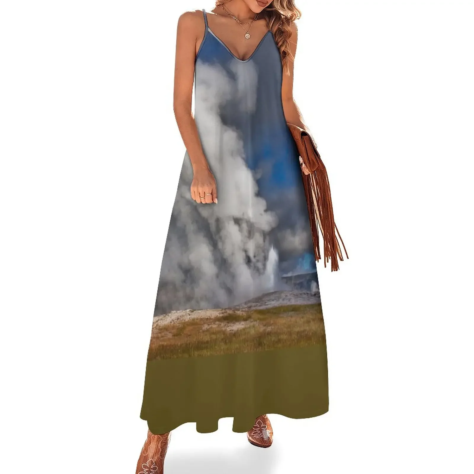 Old Faithful 2 Sleeveless Dress Evening dresses Dress for girls summer women's dress 2025
Old Faithful 2 Sleeveless Dress Evening dresses Dress for girls summer women's dress 2025