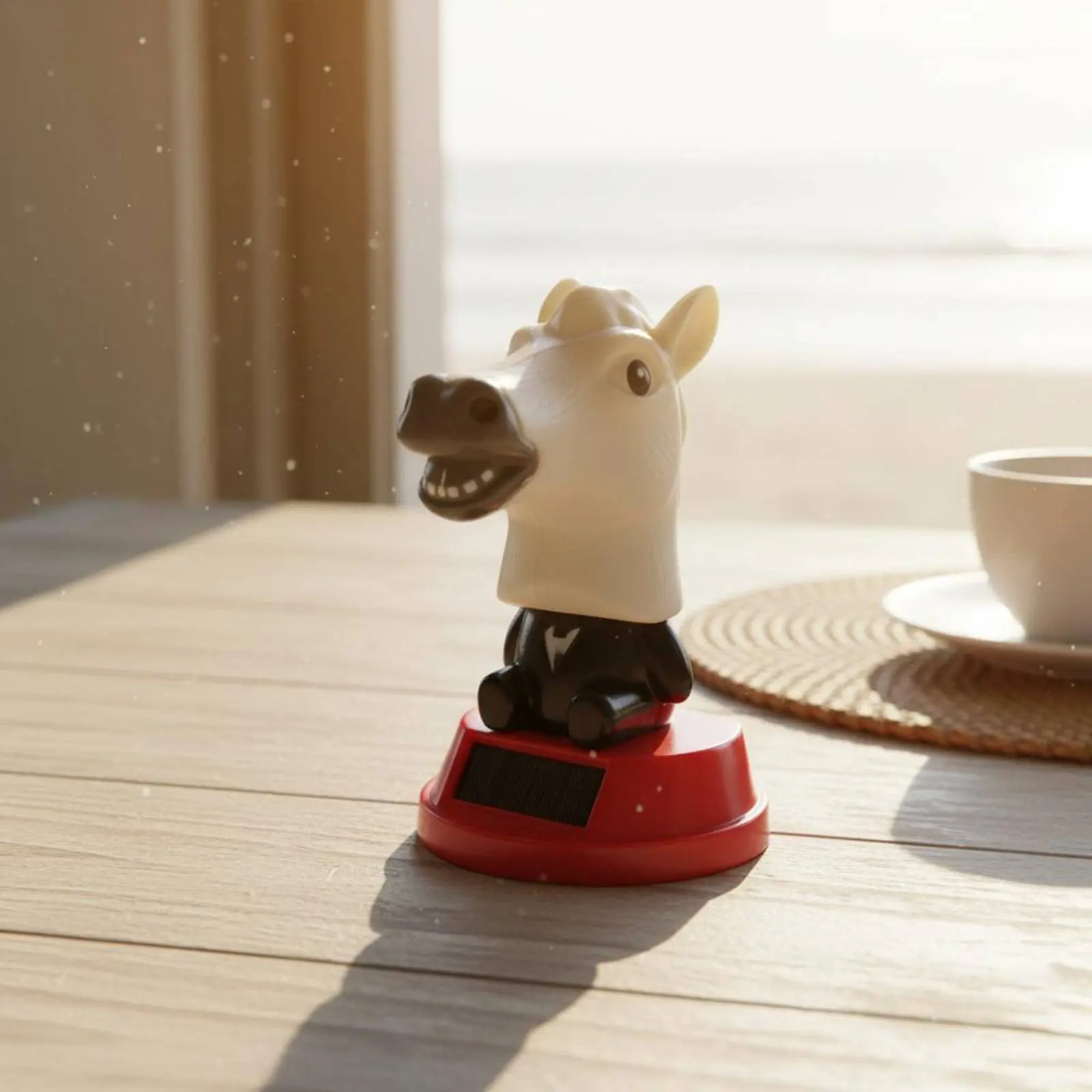 Solar Powered Horse Bobblehead Cute Creature Design Solar Powered Dancing Toy Interior Decoration for Office
Solar Powered Horse Bobblehead Cute Creature Design Solar Powered Dancing Toy Interior Decoration for Office