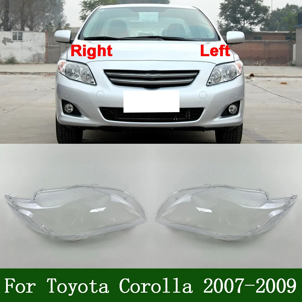 Car Front Headlight cover For Toyota 2007-2009 Corolla Car Front Headlight Lens Cover Front Headlamp Lamp Cover Glass Headlight
Car Front Headlight cover For Toyota 2007-2009 Corolla Car Front Headlight Lens Cover Front Headlamp Lamp Cover Glass Headlight
