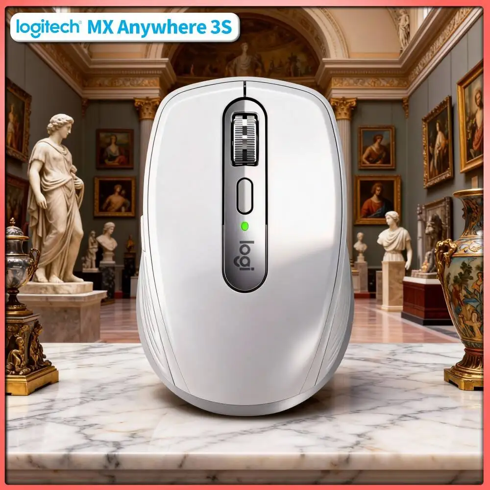 Ergonomic MX Anywhere 3S - 8K DPI, 3-Device Bluetooth, Silent Click, Perfect for Skincare Class & Lecture Desk
Ergonomic MX Anywhere 3S - 8K DPI, 3-Device Bluetooth, Silent Click, Perfect for Skincare Class & Lecture Desk
