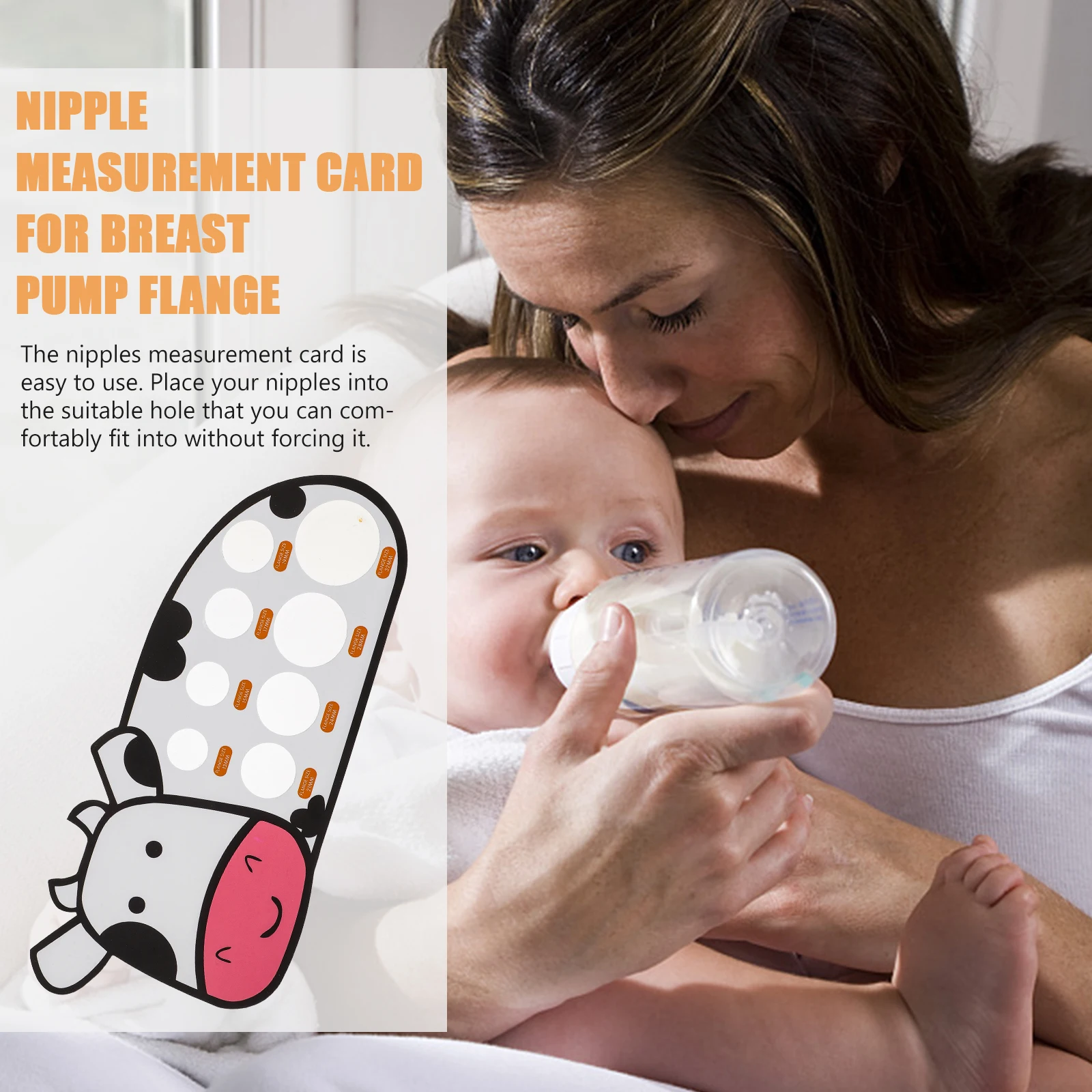 Measurement Tool for Flanges Breast Accessories Sizer Card Accurate Clear Portable Lightweight
Measurement Tool for Flanges Breast Accessories Sizer Card Accurate Clear Portable Lightweight