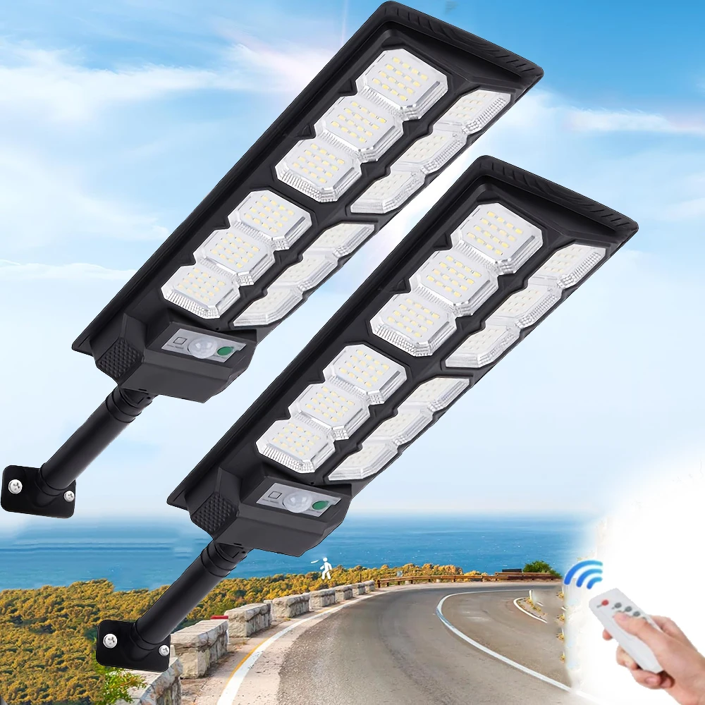 1/2Pcs Commercial Solar Street Lights Outdoor Waterproof, 192LEDs Solar Light, Dusk To Dawn Security Flood Lights Motion Sensor
1/2Pcs Commercial Solar Street Lights Outdoor Waterproof, 192LEDs Solar Light, Dusk To Dawn Security Flood Lights Motion Sensor