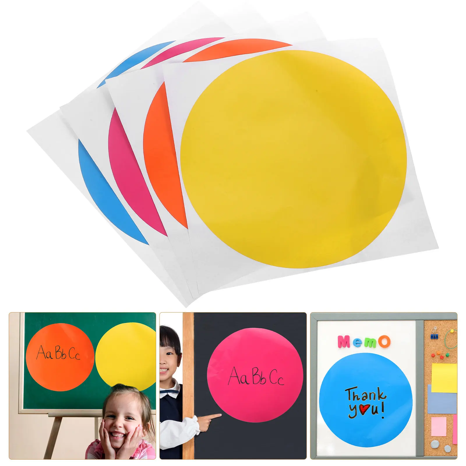 Decal Sticker Circle Adhesive Color Coding Stickers Circular Self-adhesive Label Multifunctional Marker
Decal Sticker Circle Adhesive Color Coding Stickers Circular Self-adhesive Label Multifunctional Marker