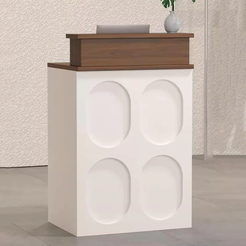 Cashier Hair Salon Reception Desk Counter Aesthetic Nordic Decorations Reception Desks Luxury Simple Modern Office Furniture
Cashier Hair Salon Reception Desk Counter Aesthetic Nordic Decorations Reception Desks Luxury Simple Modern Office Furniture