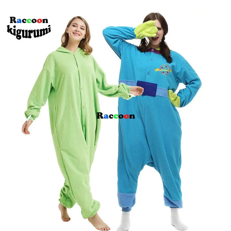 Men Alien Onesie Pajamas Cartoon Animal Eye Monster Warm Sleepwear Boy Christmas Pyjamas Family Cosplay Costume Raccoon Kigurumi
Men Alien Onesie Pajamas Cartoon Animal Eye Monster Warm Sleepwear Boy Christmas Pyjamas Family Cosplay Costume Raccoon Kigurumi