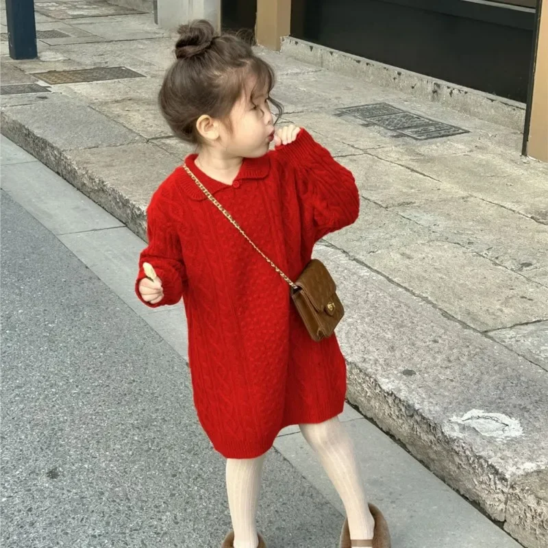 Girls Kids Boys knitting Dress comfortable cute baby Clothes Children Clothing 2025 new spring autumn/winter
Girls Kids Boys knitting Dress comfortable cute baby Clothes Children Clothing 2025 new spring autumn/winter