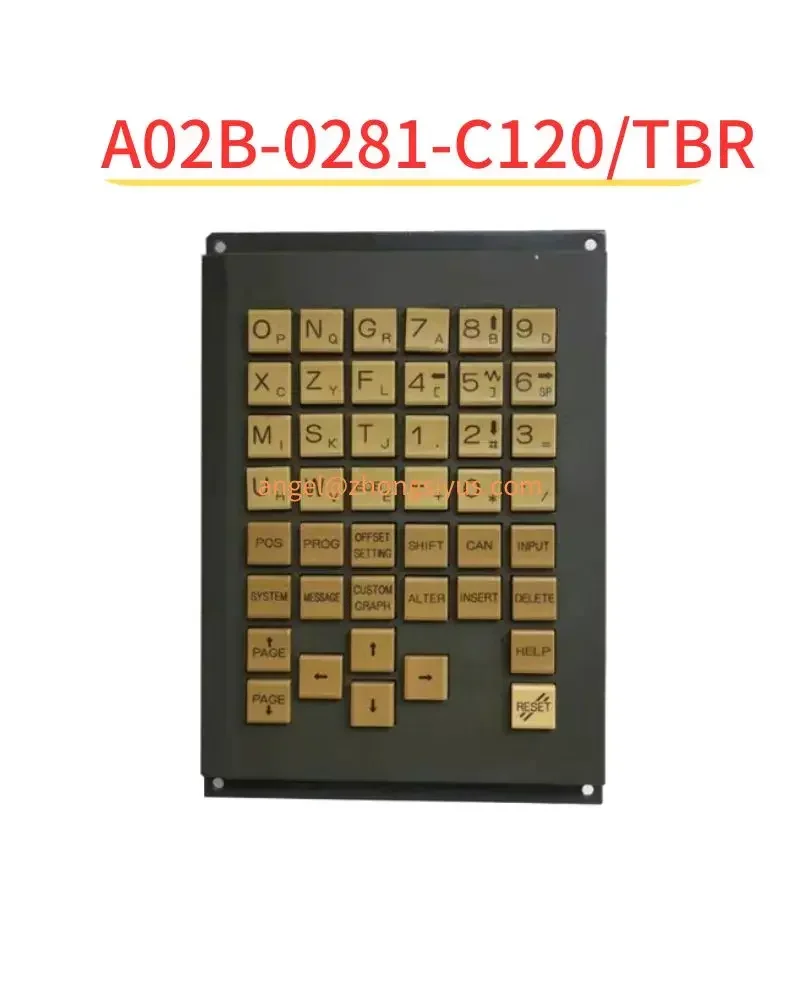 A02B-0281-C120/TBR keyboard
A02B-0281-C120/TBR keyboard