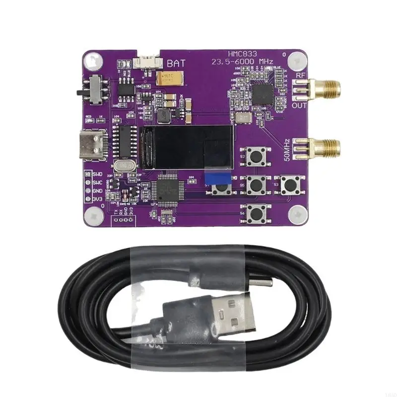 Y8AD Инновационный HMC833 6GHz RF -генератор -генератор источник источника для гибкости
Y8AD Инновационный HMC833 6GHz RF -генератор -генератор источник источника для гибкости