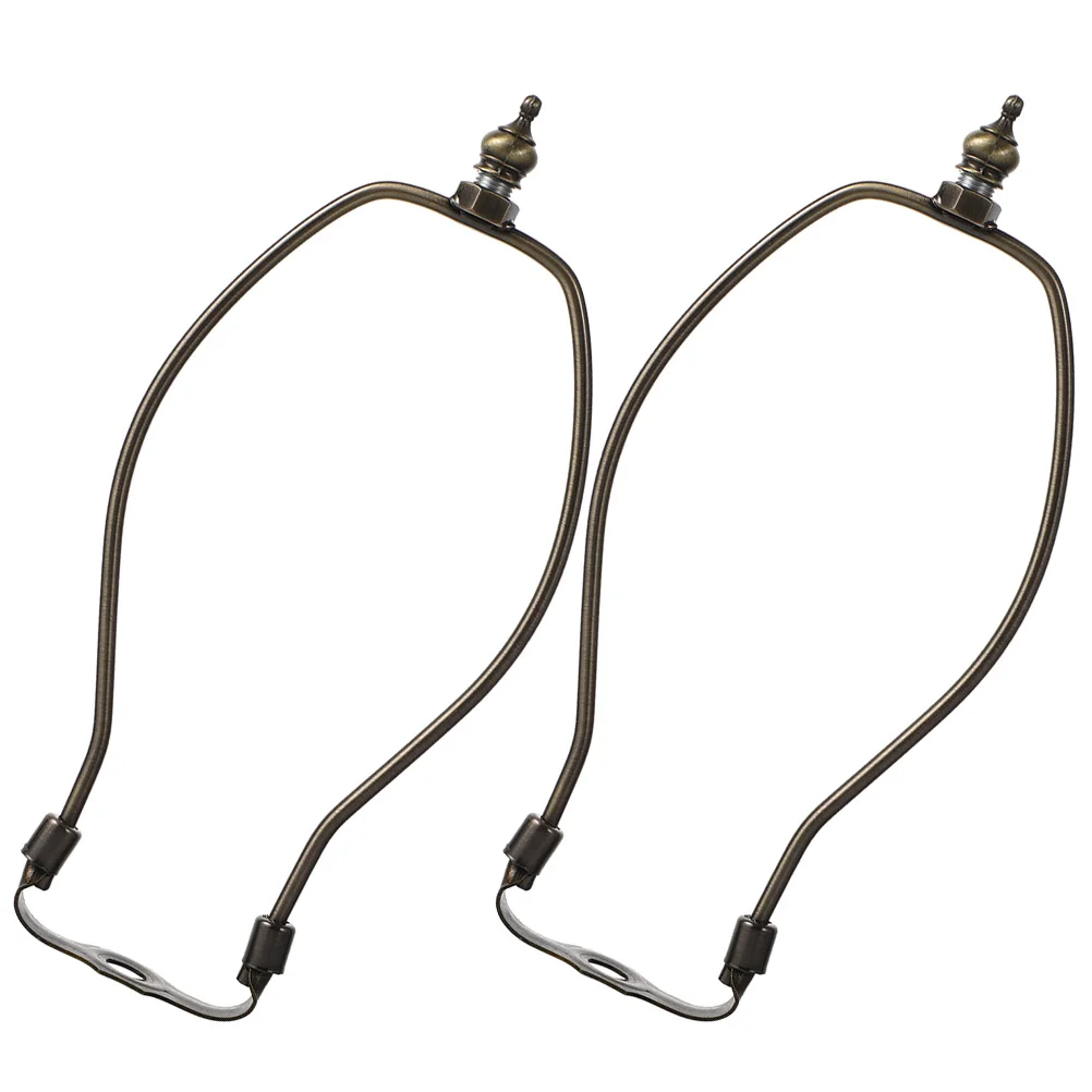 2pcs Lampshade Harp Bracket Adapter for Floor Table Lamps Black Alloy Plating Metal Parts Lamp Repair Kit Shade Holder
2pcs Lampshade Harp Bracket Adapter for Floor Table Lamps Black Alloy Plating Metal Parts Lamp Repair Kit Shade Holder