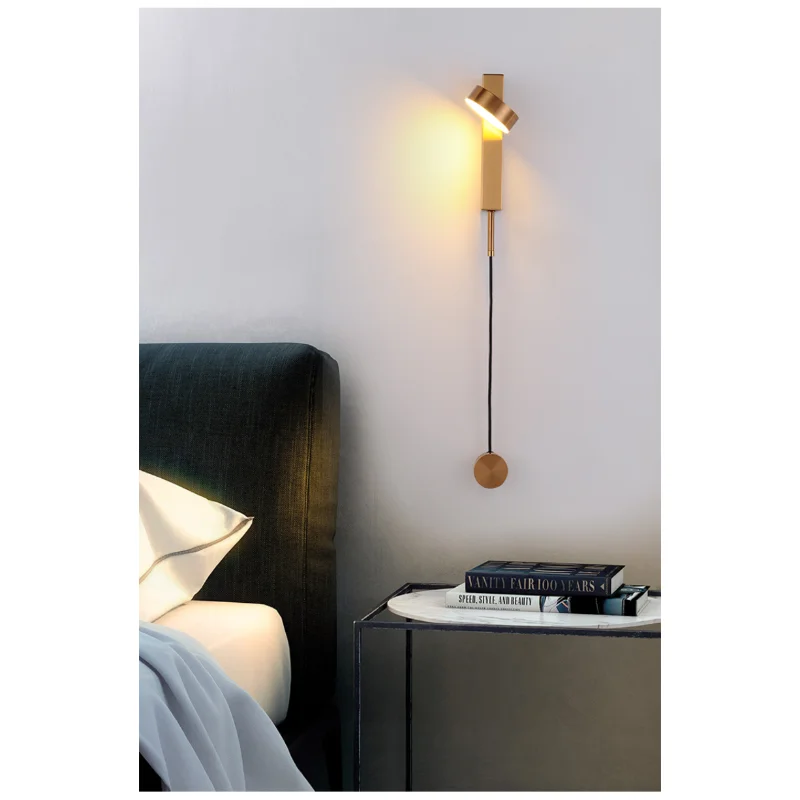 LED wall lamp Modern and simple Nordic living room decoration Bedroom bedside Stairway corridor porch lighting
LED wall lamp Modern and simple Nordic living room decoration Bedroom bedside Stairway corridor porch lighting