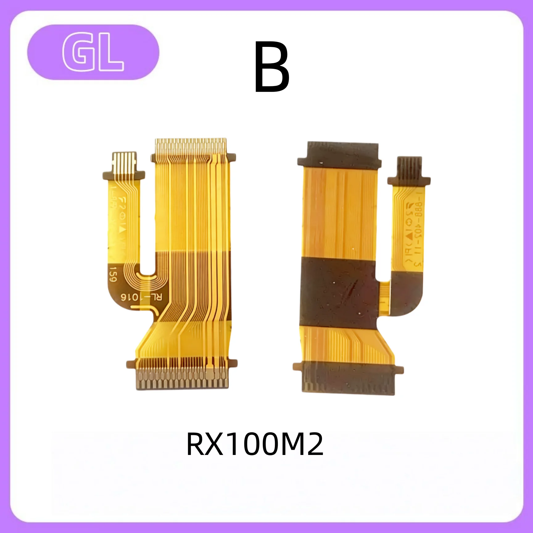 for Sony cameras RX100, RX100M2, RX100II, top cover to mainboard flex cable, power switch flex cable
for Sony cameras RX100, RX100M2, RX100II, top cover to mainboard flex cable, power switch flex cable
