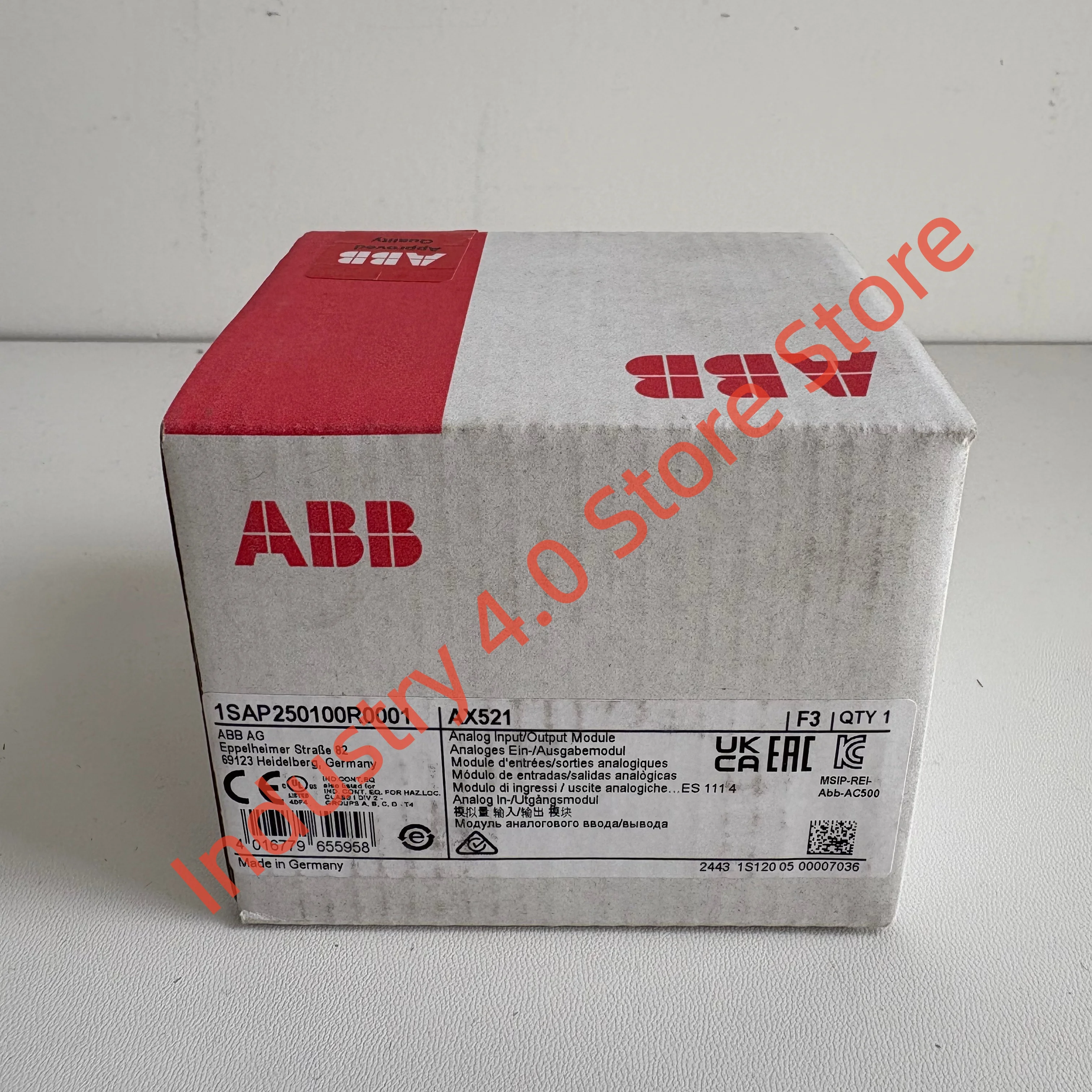 AX521 1SAP250100R0001 PLC module New original
AX521 1SAP250100R0001 PLC module New original
