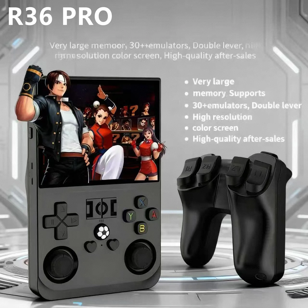 FLLTF retro game console 3.5'' TV Classic Portable R36 PRO console for PSP for GBA arcade 30+ emulators game handheld
FLLTF retro game console 3.5'' TV Classic Portable R36 PRO console for PSP for GBA arcade 30+ emulators game handheld