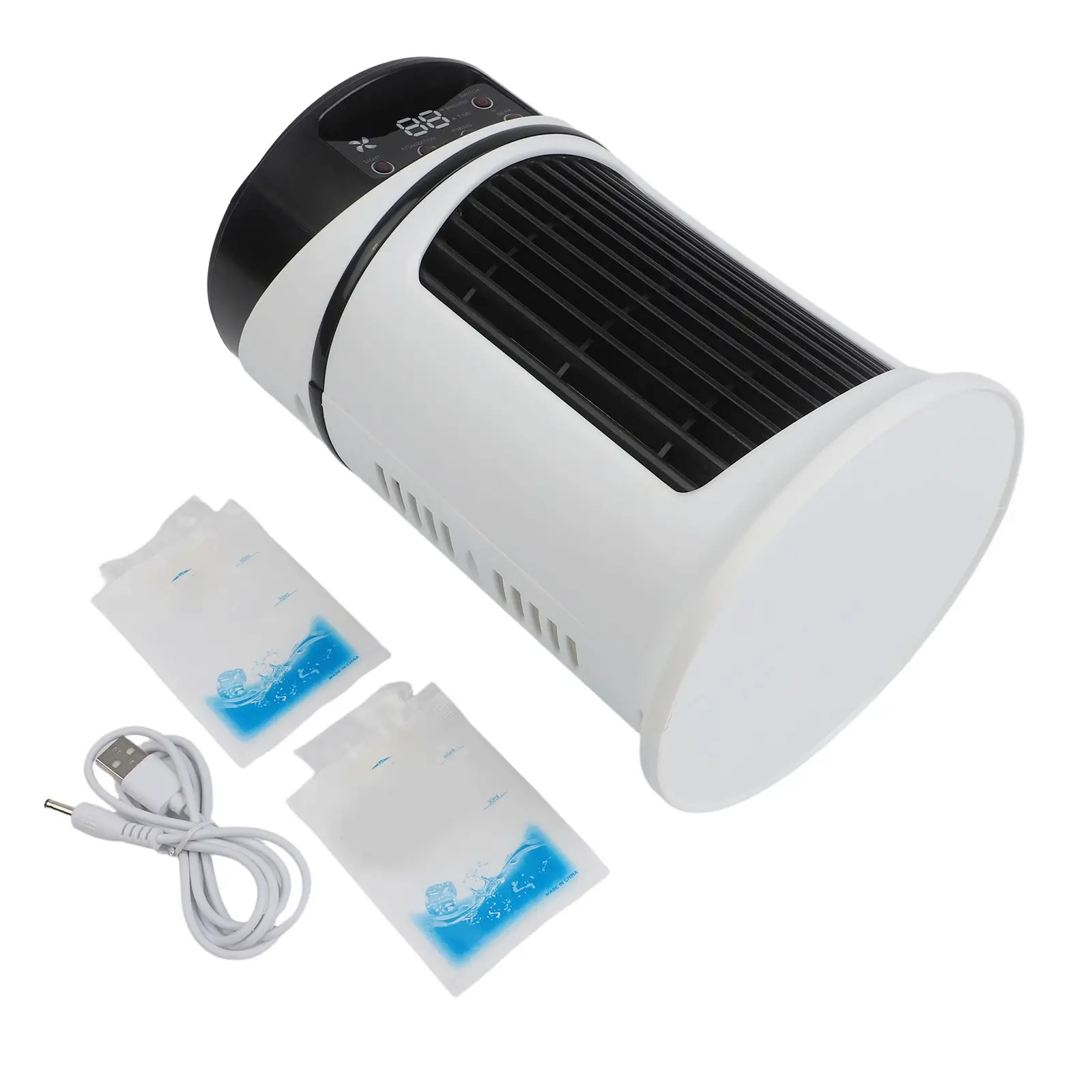 5-in-1 Air Conditioning Desktop Fan Built-in Timer Function Cooling With Water Ice Cubes 5 In 1 Multifunctional Air Conditioner
5-in-1 Air Conditioning Desktop Fan Built-in Timer Function Cooling With Water Ice Cubes 5 In 1 Multifunctional Air Conditioner