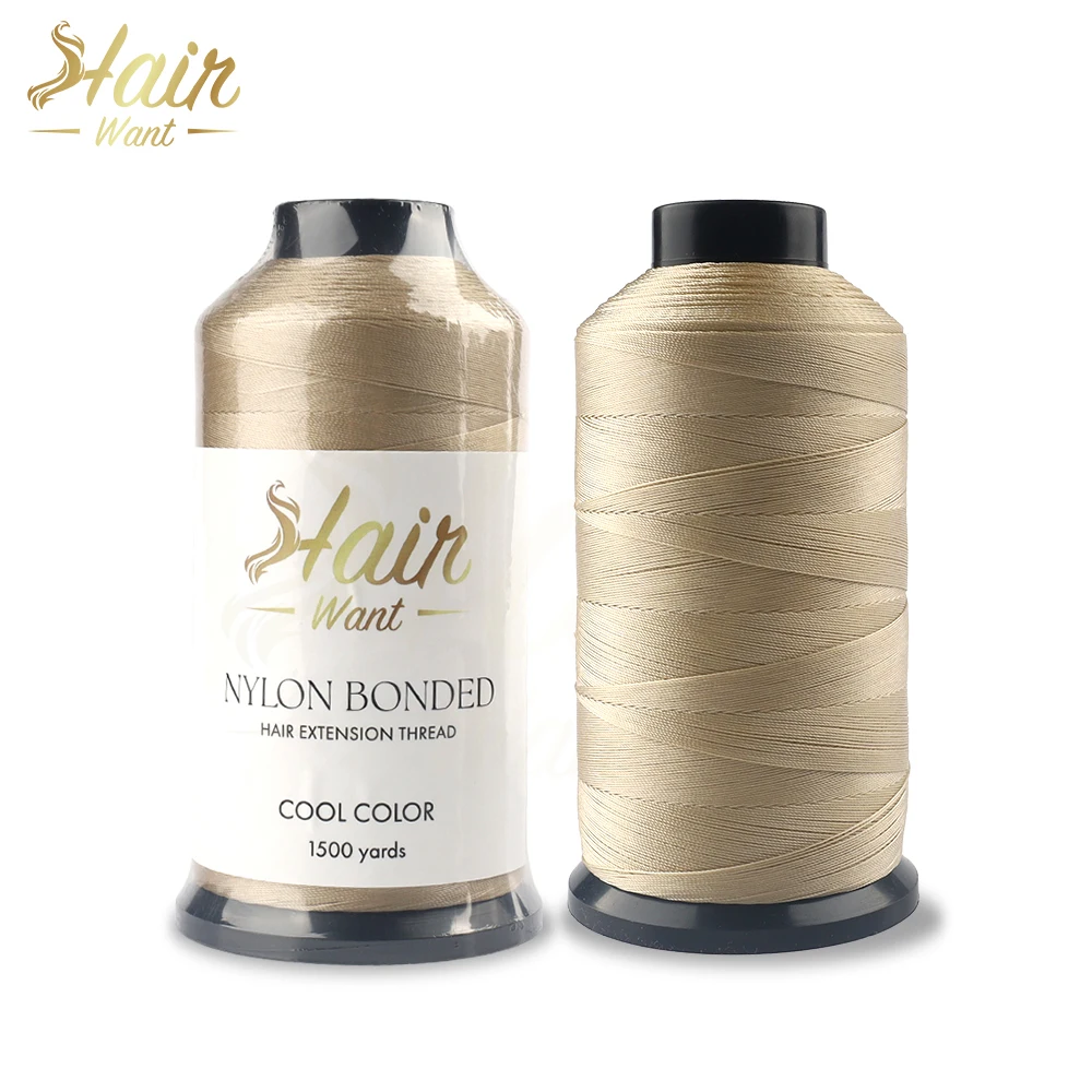 Hair Want Nylon Bonded Weaving Thread High Strength Nylon Weaving Threads for Sewing Hair Extensions Weft Hair Extension Tools
Hair Want Nylon Bonded Weaving Thread High Strength Nylon Weaving Threads for Sewing Hair Extensions Weft Hair Extension Tools
