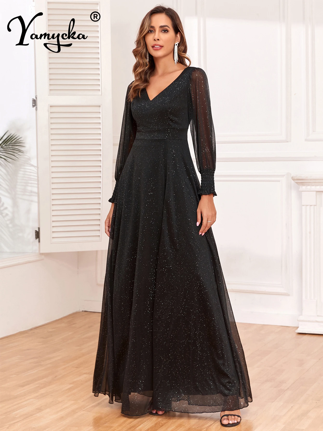 Sexy backless black sequin maxi summer dress woman 2025 elegant birthday dress long sleeve prom evening party dresses vestidos
Sexy backless black sequin maxi summer dress woman 2025 elegant birthday dress long sleeve prom evening party dresses vestidos