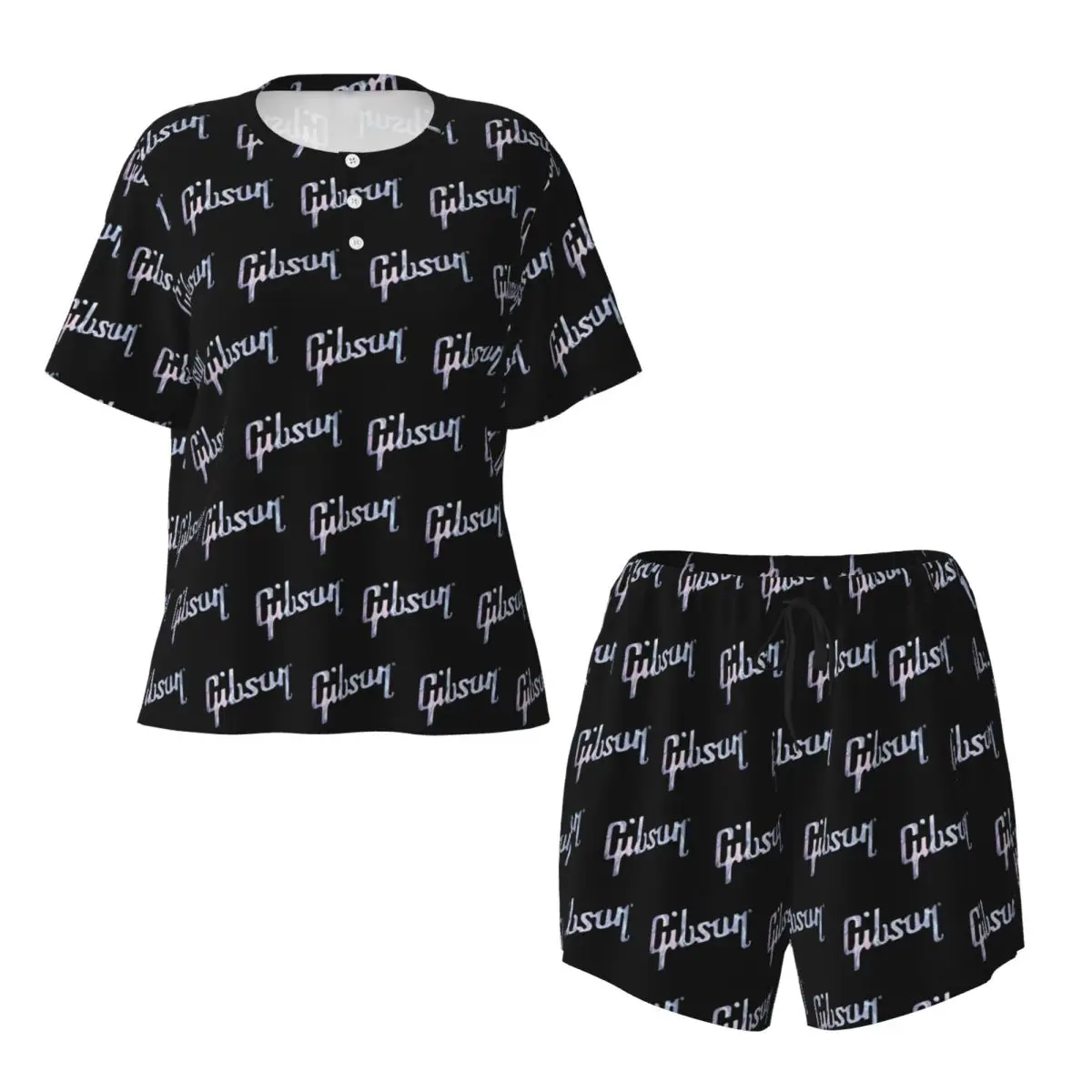 Gibson Les Paul Round Neck Short Sleeves Nightdress for Sleeping Sleepshirts Women Loose Pajama Set Short Pants
Gibson Les Paul Round Neck Short Sleeves Nightdress for Sleeping Sleepshirts Women Loose Pajama Set Short Pants