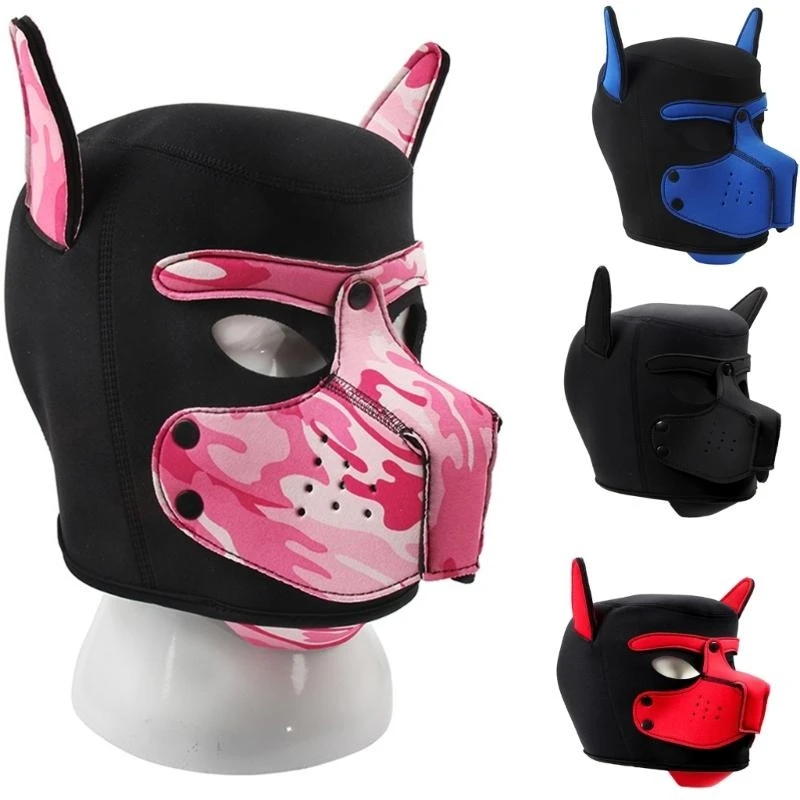 Dog Head Covers Full Head Dog Mask for Men Women Halloween Dress up Masquerade,For Women Man Halloween Dress up Cosplay Event
Dog Head Covers Full Head Dog Mask for Men Women Halloween Dress up Masquerade,For Women Man Halloween Dress up Cosplay Event