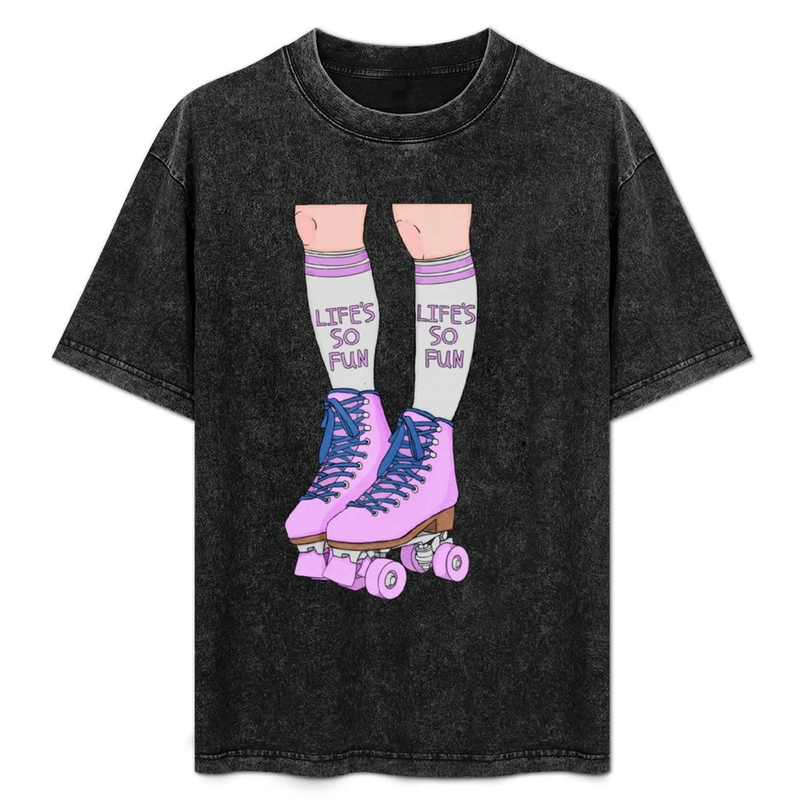 Lifes So Fun Lifes So Fun Muna Phoebe Bridgers Silk Chiffon Rollerblades2 T-Shirt Relaxed Casual Short Sleeve Tee
Lifes So Fun Lifes So Fun Muna Phoebe Bridgers Silk Chiffon Rollerblades2 T-Shirt Relaxed Casual Short Sleeve Tee