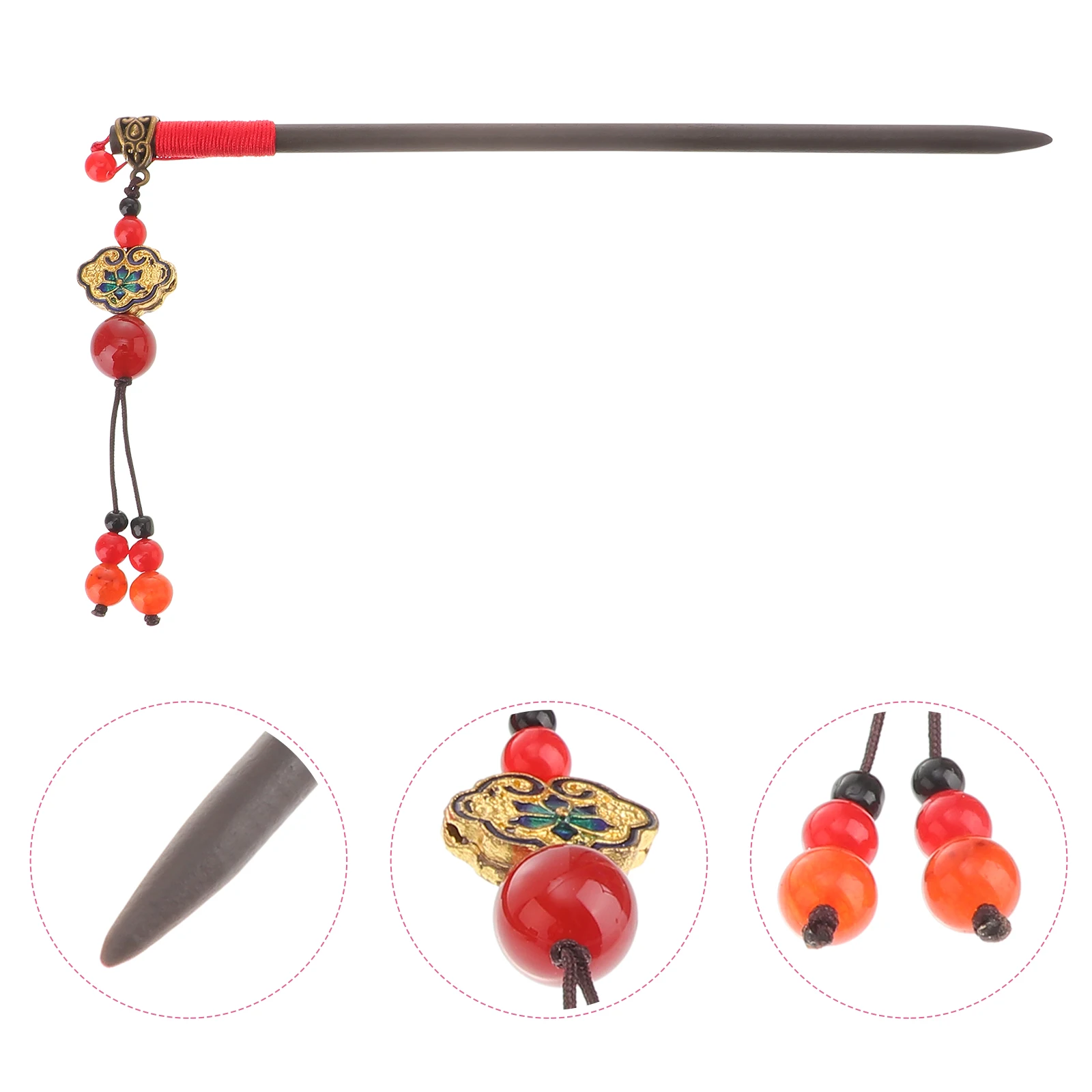 Elegant Hair Chopstick Retro Hairpin for Women Straight Curly Ponytail Braiding Updo Buns Black Wood DIY
Elegant Hair Chopstick Retro Hairpin for Women Straight Curly Ponytail Braiding Updo Buns Black Wood DIY