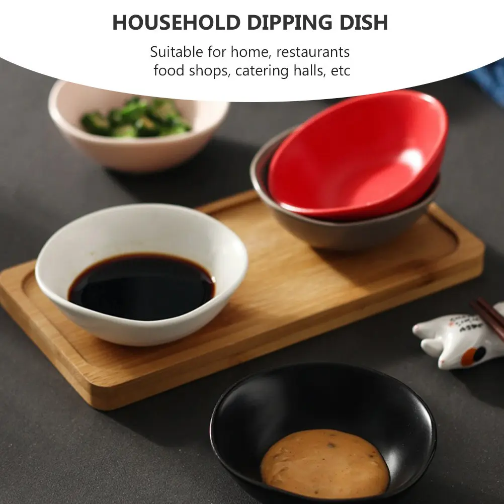 4Pcs Ceramic Seasoning Dishes Perfect for Sauces and Condiments Suitable for Home Food Shops Catering Prepping
4Pcs Ceramic Seasoning Dishes Perfect for Sauces and Condiments Suitable for Home Food Shops Catering Prepping
