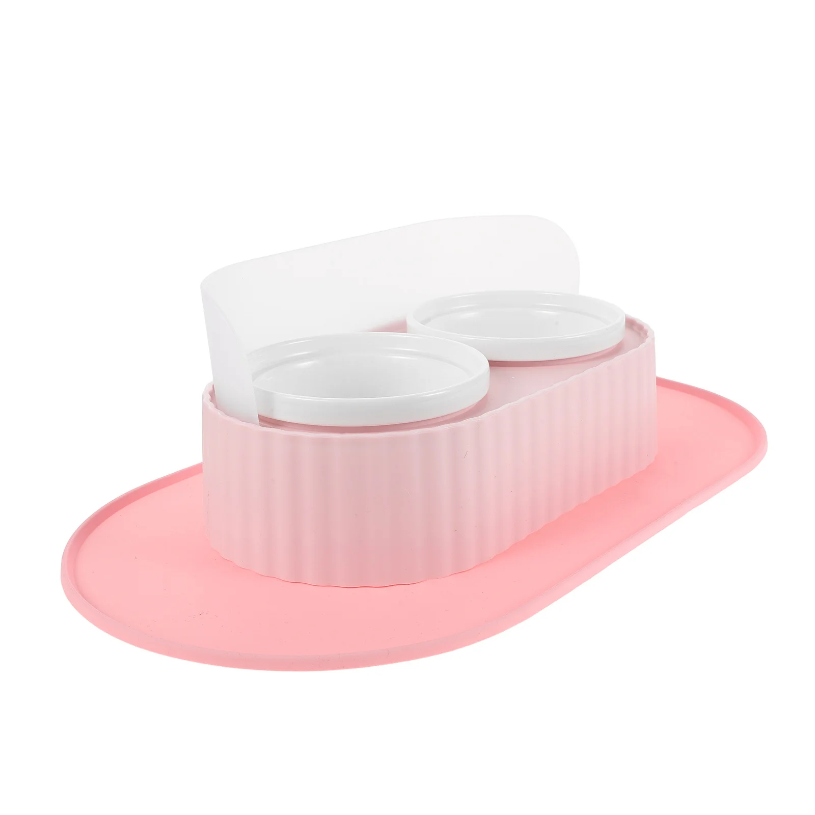 1Set Elevated Cat Bowls Ceramic Double Dish Stand Waterproof Mat Anti-Slip Pet Feeder for Kitten Puppy Food Water
1Set Elevated Cat Bowls Ceramic Double Dish Stand Waterproof Mat Anti-Slip Pet Feeder for Kitten Puppy Food Water