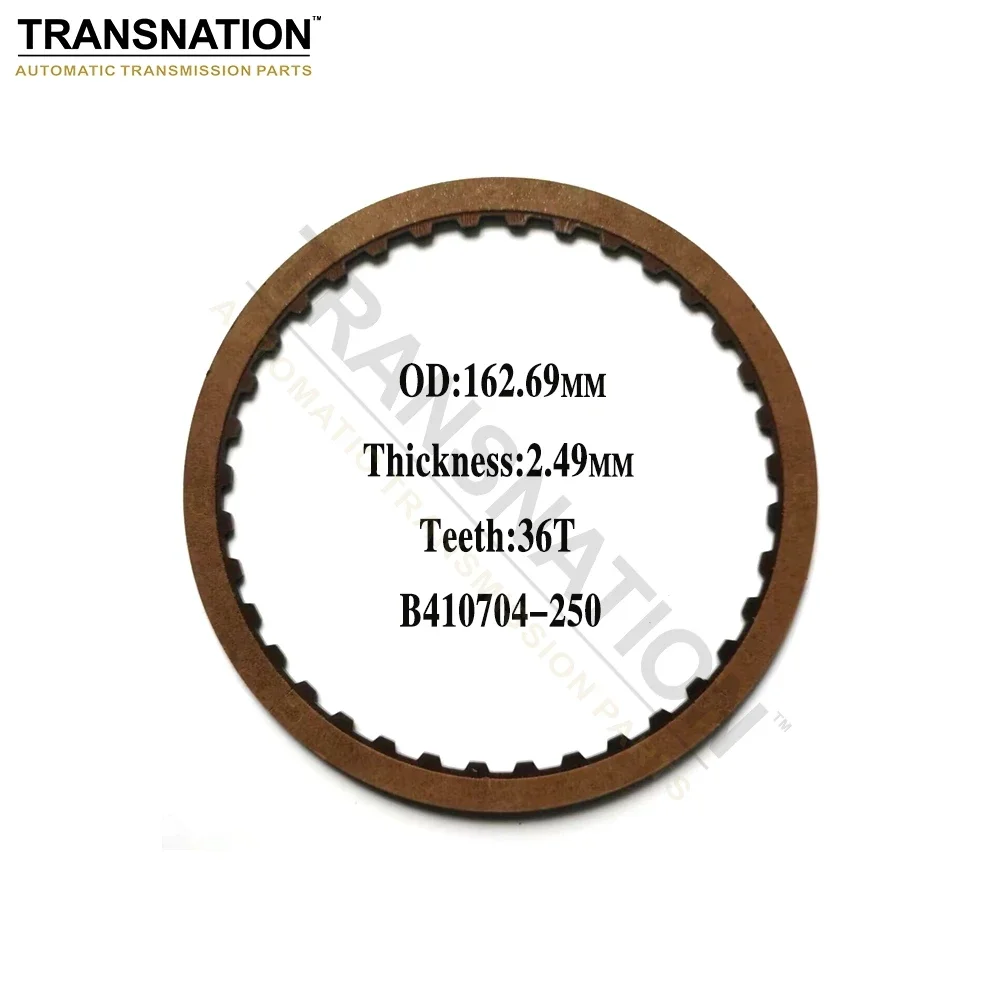 Auto Transmission Reverse Clutch Friction Plate 410704-250 For GM BMW Car Accessories Transnation 3L30 4L30E
Auto Transmission Reverse Clutch Friction Plate 410704-250 For GM BMW Car Accessories Transnation 3L30 4L30E
