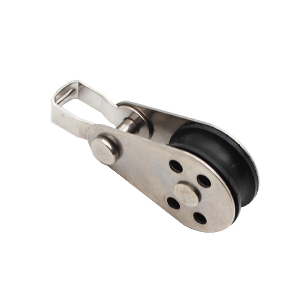 Kit Pulley 2 Pulley 45*26mm Ulley Blocks Anchor Blocks Boat Canoe Eyes Ship Pulley Stainless Steel Trolley Kit
Kit Pulley 2 Pulley 45*26mm Ulley Blocks Anchor Blocks Boat Canoe Eyes Ship Pulley Stainless Steel Trolley Kit