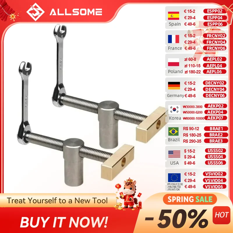 19/20mm Bench Dog Clamp 3/4 Inch Dog Hole Clamp Woodworking Adjustable Workbench Stop Stainless Steel Brass
19/20mm Bench Dog Clamp 3/4 Inch Dog Hole Clamp Woodworking Adjustable Workbench Stop Stainless Steel Brass