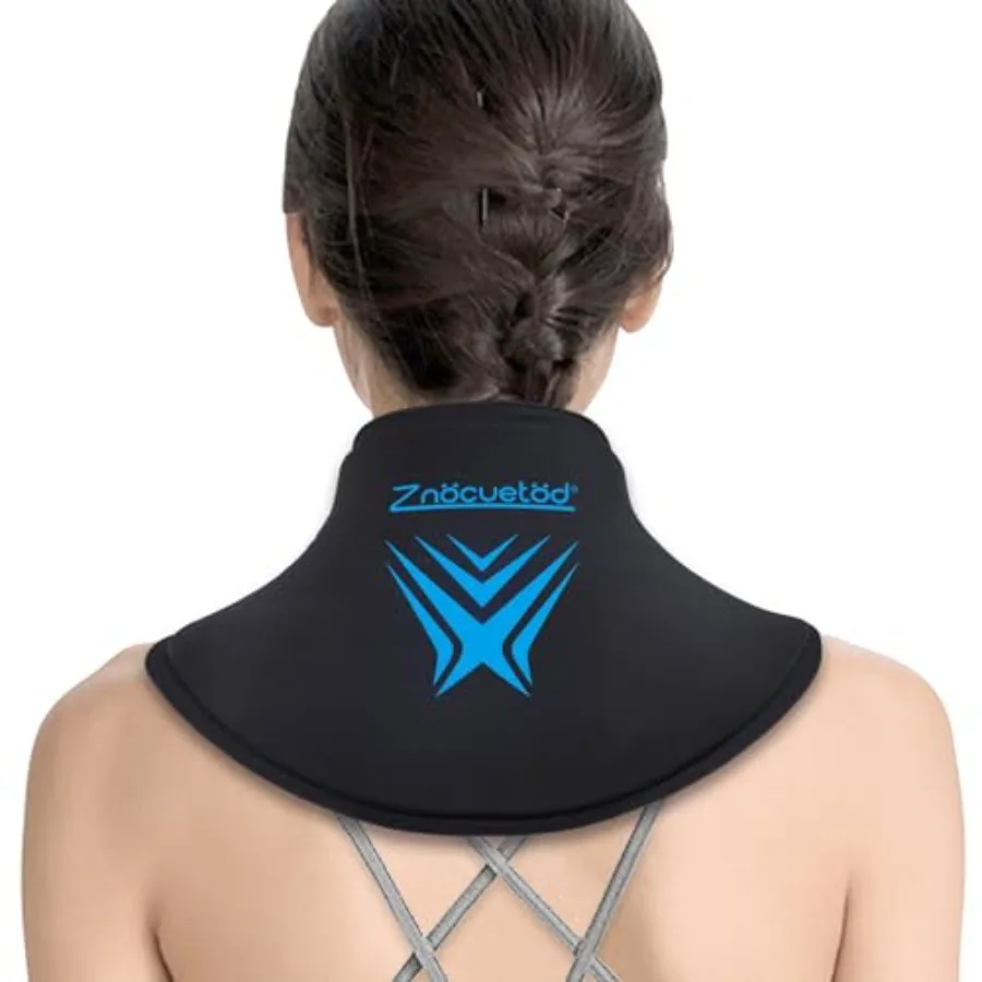 Neck Ice Pack Wrap Reusable Gel Ice Packs for Cervical Injuries Pain Relief, Flexible Cold Hot Compress Therapy for Shoulder Sw
Neck Ice Pack Wrap Reusable Gel Ice Packs for Cervical Injuries Pain Relief, Flexible Cold Hot Compress Therapy for Shoulder Sw