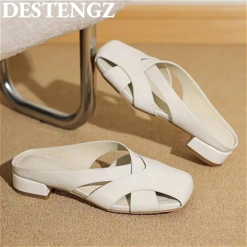 Square Toe Slippers Women High Heels Sandals Mules Shoes Woman Summer 2025 Trend Dress Pumps Casual Shoes Beach Slides Mujer
Square Toe Slippers Women High Heels Sandals Mules Shoes Woman Summer 2025 Trend Dress Pumps Casual Shoes Beach Slides Mujer