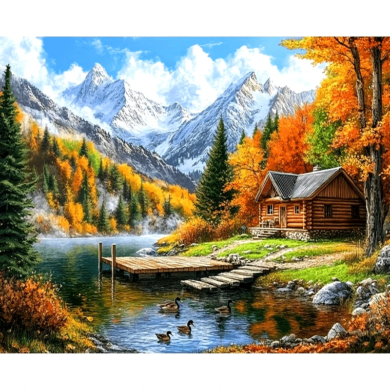 Scenery 500/1000/1200/2000 PCS Jigsaw Puzzles River Duck Cabin Family Activity Games for Gameroom Bedroom Home Decor Gift
Scenery 500/1000/1200/2000 PCS Jigsaw Puzzles River Duck Cabin Family Activity Games for Gameroom Bedroom Home Decor Gift