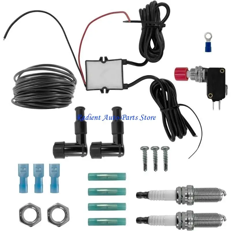 T3EF Double Flamethrower Universal for Motorcycle Car Truck Exhaust Flame Set Includes All Installation Parts
T3EF Double Flamethrower Universal for Motorcycle Car Truck Exhaust Flame Set Includes All Installation Parts