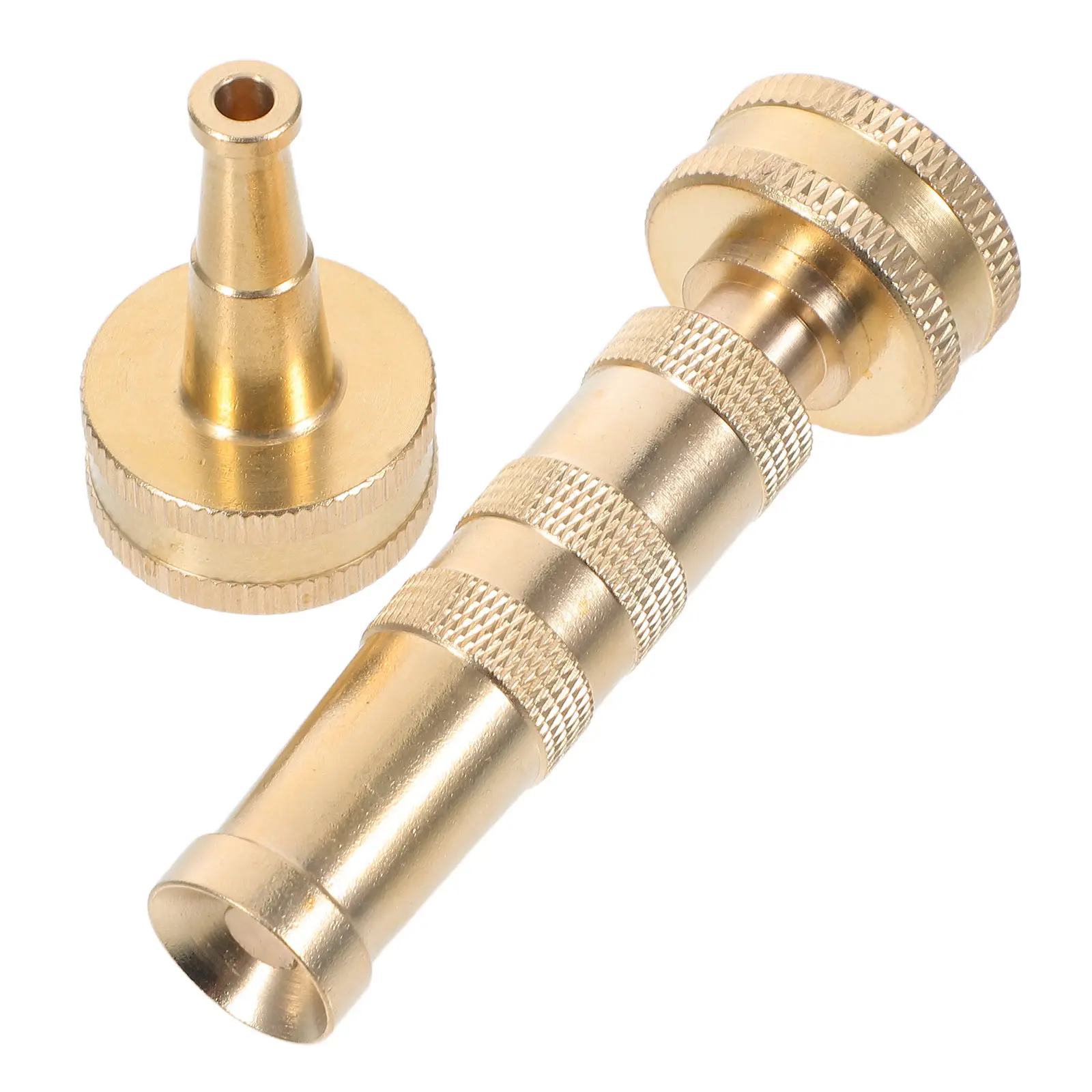 2Pcs Garden Hose Brass Nozzle Heavy Duty Adjustable Sprayer Multipurpose for Car Washing Deck Cleaning Watering
2Pcs Garden Hose Brass Nozzle Heavy Duty Adjustable Sprayer Multipurpose for Car Washing Deck Cleaning Watering