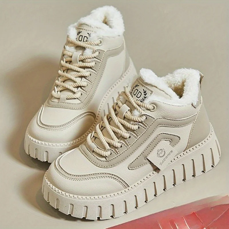 2026 New Winter woman boots Fashionable Versatile High Top Shoes Thick Soled Casual Comfortable Women's Shoes
2026 New Winter woman boots Fashionable Versatile High Top Shoes Thick Soled Casual Comfortable Women's Shoes