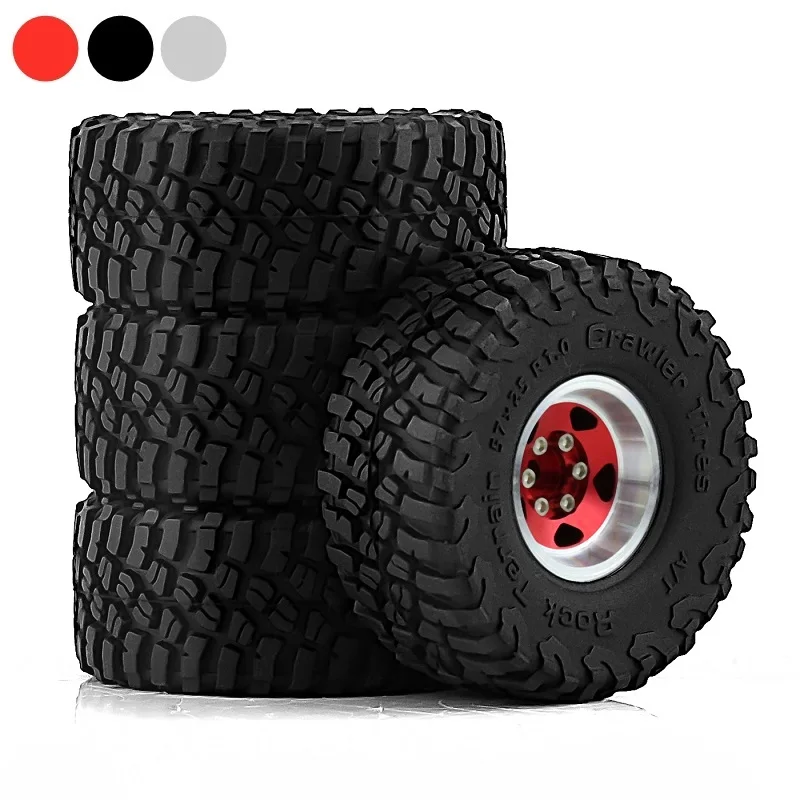 Набор резиновых шин для обода колеса 1,0 1/18 RC Crawler Axial SCX24 AX24 TRX4M FCX24, 4 шт., 57 мм, металл 1/24 дюйма
Набор резиновых шин для обода колеса 1,0 1/18 RC Crawler Axial SCX24 AX24 TRX4M FCX24, 4 шт., 57 мм, металл 1/24 дюйма