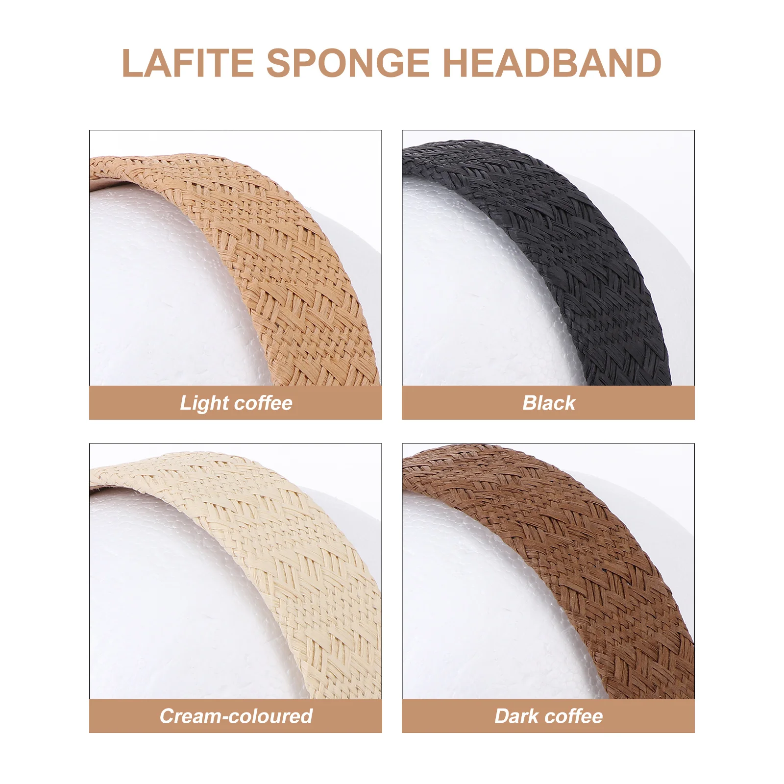 4Pcs Premium Sponge Head Hoops Rattan Style Women Headbands Elegant Hair Decors Sturdy Daily Wear Party Gift Female
4Pcs Premium Sponge Head Hoops Rattan Style Women Headbands Elegant Hair Decors Sturdy Daily Wear Party Gift Female