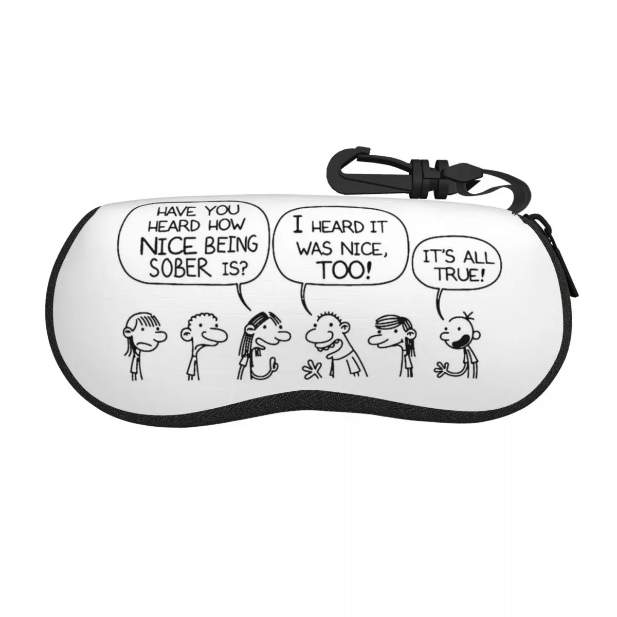 Дневник Wimpy Kid It's Nice Being Sober Shell футляр для очков портативная коробка для солнцезащитных очков для женщин и мужчин мягкая сумка для очков
Дневник Wimpy Kid It's Nice Being Sober Shell футляр для очков портативная коробка для солнцезащитных очков для женщин и мужчин мягкая сумка для очков