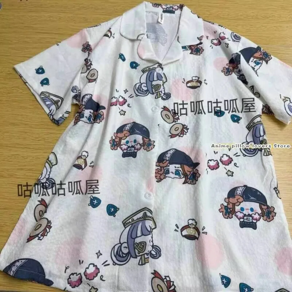 Anime Identity Ⅴ Cheerleader Cartoon Sleepwear Casual Short-Sleeved Tops Shorts Pyjamas Set Student Costume Summer
Anime Identity Ⅴ Cheerleader Cartoon Sleepwear Casual Short-Sleeved Tops Shorts Pyjamas Set Student Costume Summer