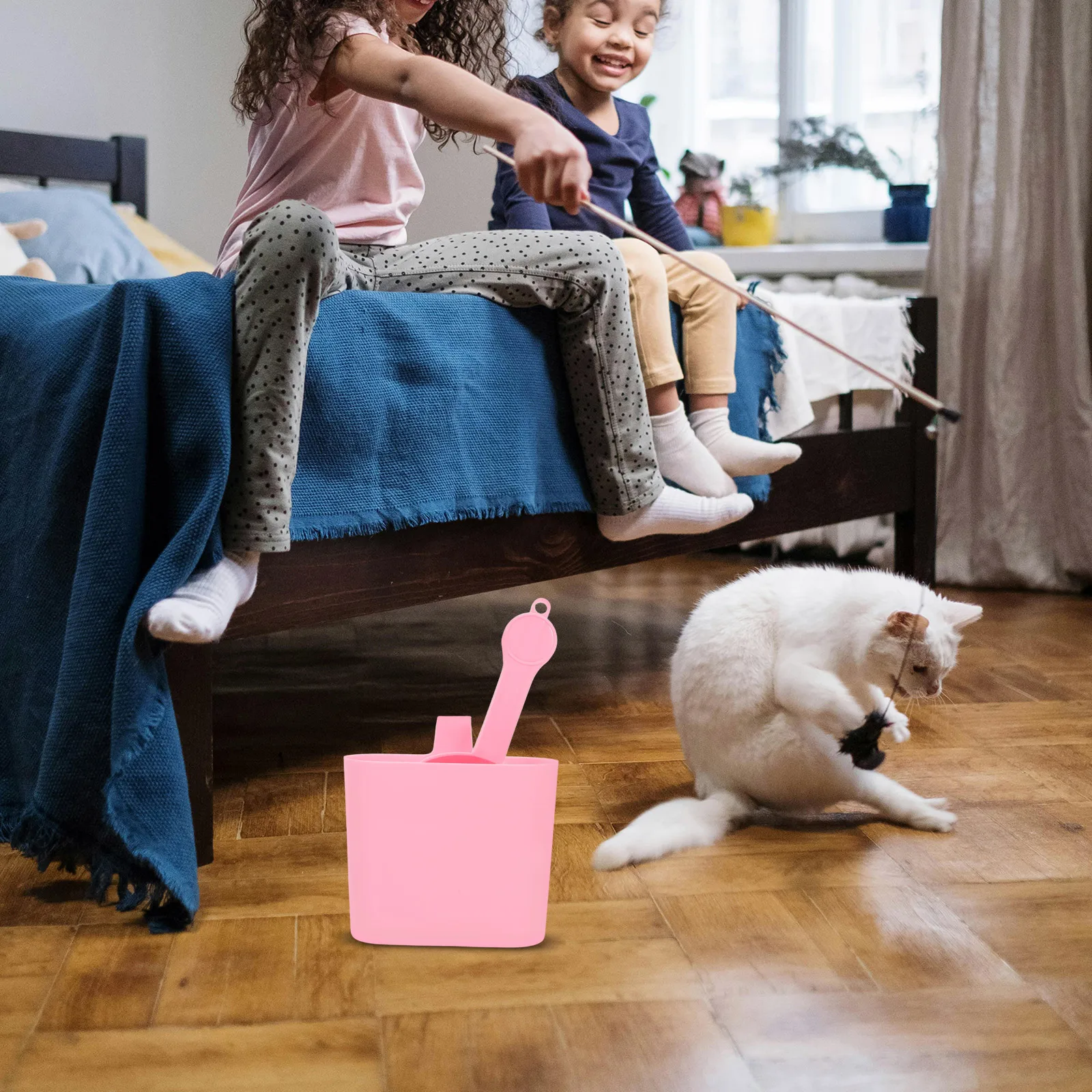 2pcs Cat Suit Abs Clumping Mesh Heavy Duty Plastic Cat Litter Storage Container Storage Container Litter Sifter Shovel Set
2pcs Cat Suit Abs Clumping Mesh Heavy Duty Plastic Cat Litter Storage Container Storage Container Litter Sifter Shovel Set