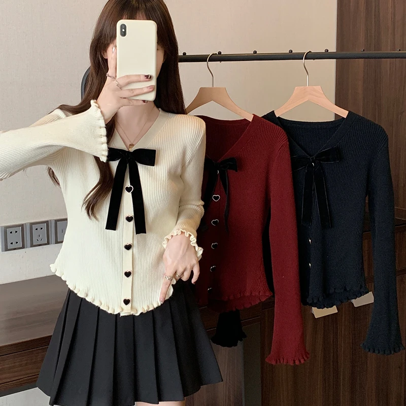Women Knitwear Long Sleeve Cardigan Patchwork Female Sweater Long Sleeve Tops Slim Knitted Cardigan For Women
Women Knitwear Long Sleeve Cardigan Patchwork Female Sweater Long Sleeve Tops Slim Knitted Cardigan For Women